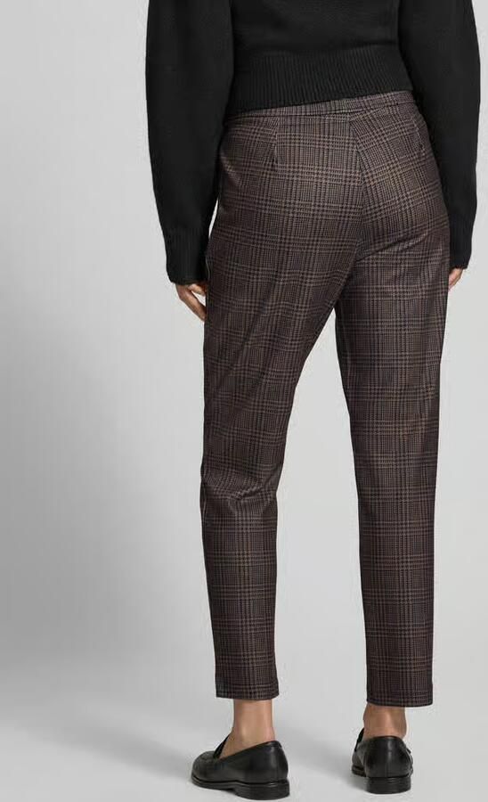 Christian Berg Woman Broek in all-over look met elastische band en tunnelkoord - Foto 3