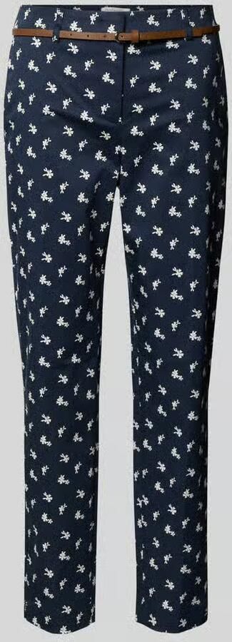 Christian Berg Woman Broek in all-over look met riem - Foto 2