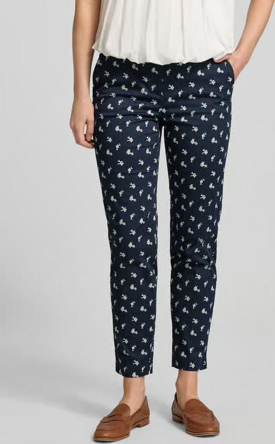 Christian Berg Woman Broek in all-over look met riem - Foto 3