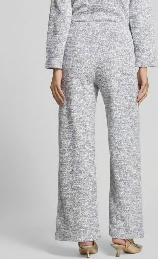 Christian Berg Woman Broek in bouclé-look met elastische band - Foto 3