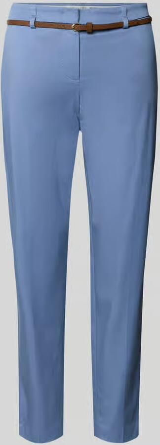 Christian Berg Woman Slim fit stoffen broek met verkort model - Foto 2