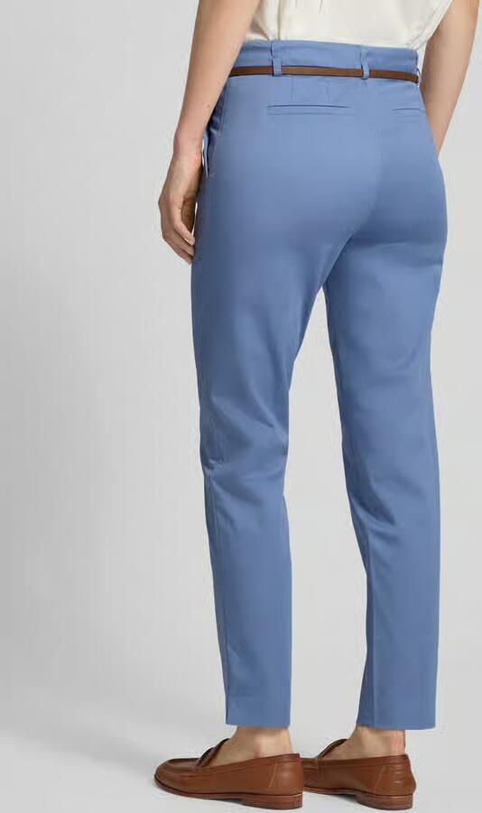 Christian Berg Woman Slim fit stoffen broek met verkort model - Foto 3