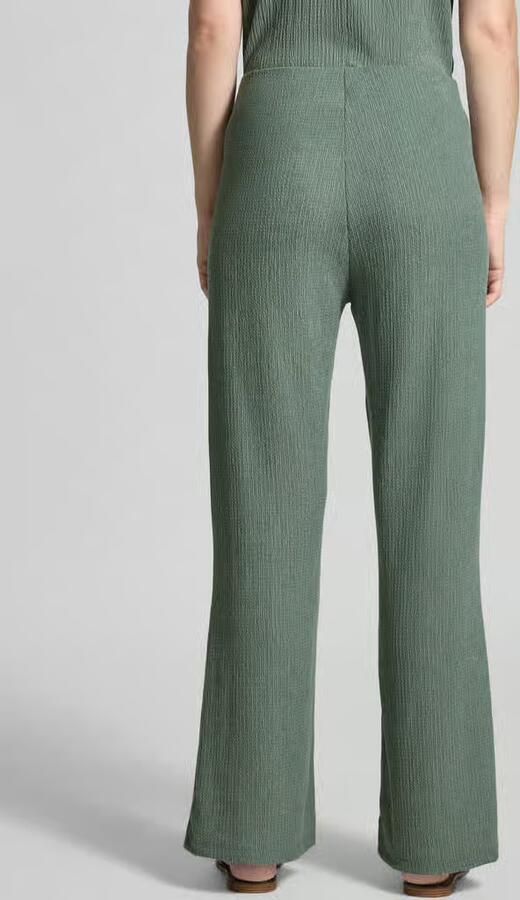 Christian Berg Woman Broek met structuurpatroon en elastische tailleband - Foto 3