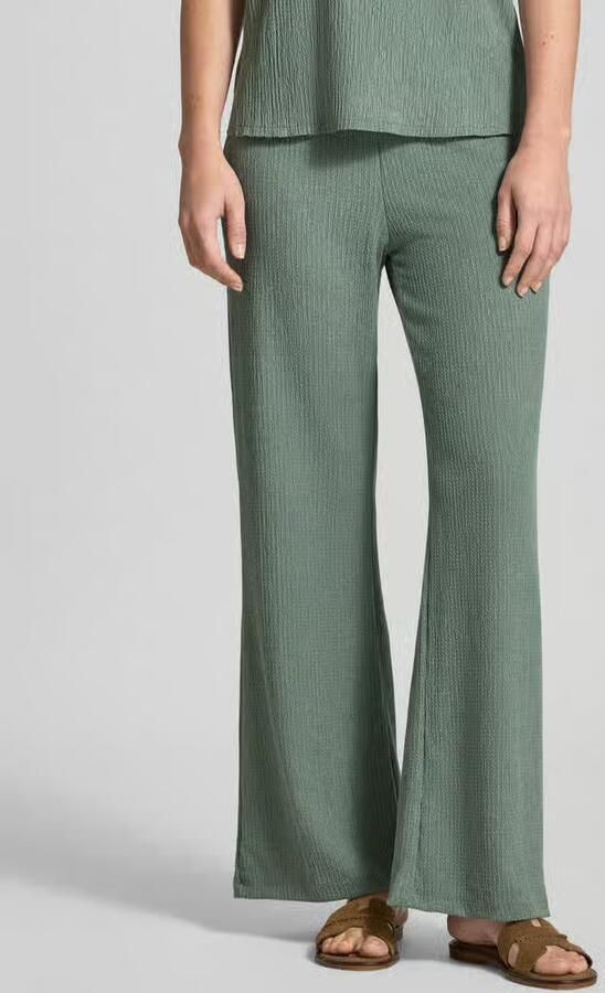 Christian Berg Woman Broek met structuurpatroon en elastische tailleband - Foto 2