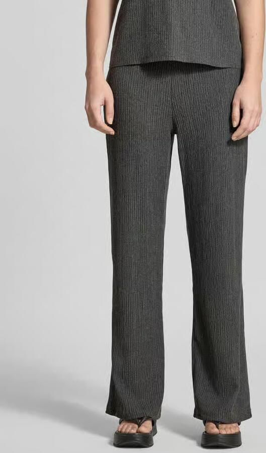Christian Berg Woman Broek met structuurpatroon en elastische tailleband - Foto 2