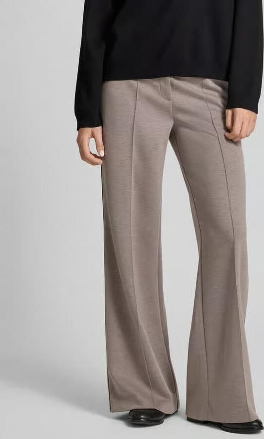 Christian Berg Woman Broek met wijde pijpen en lengtenaden - Foto 2