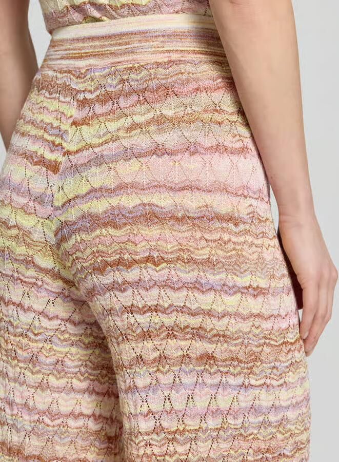 Christian Berg Woman Broek van viscosemix in all-over look