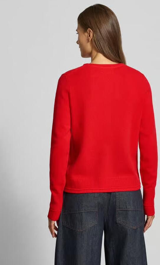 Christian Berg Woman Cardigan van wol met ronde hals - Foto 3