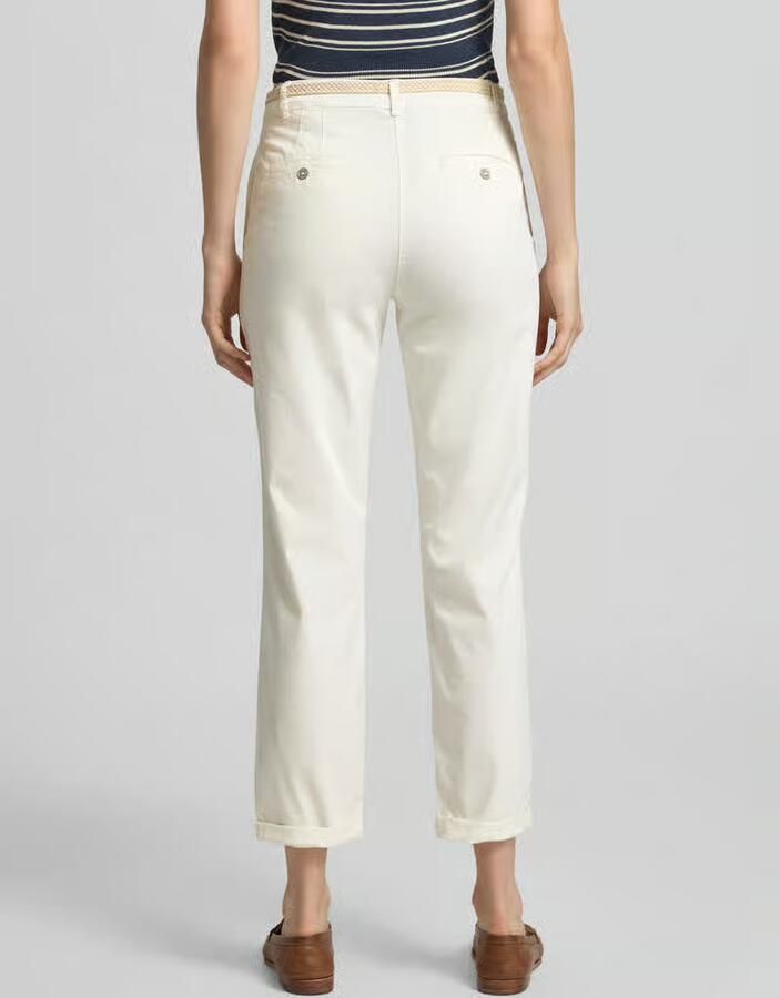 Christian Berg Woman casual fit Chino met Katoen-Anteil