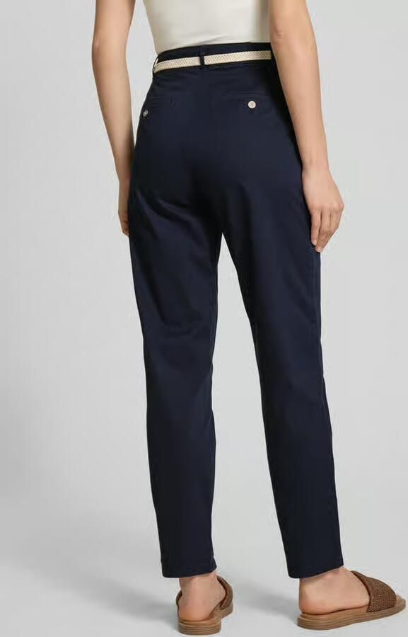 Christian Berg Woman casual fit Chino met Katoen-Anteil