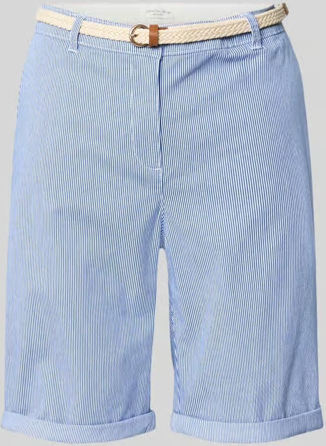 Christian Berg Woman Chino-bermuda met riem - Foto 2