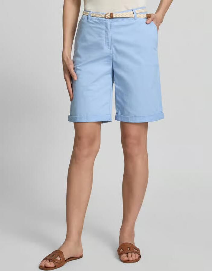 Christian Berg Woman Chino-bermuda met riem - Foto 3