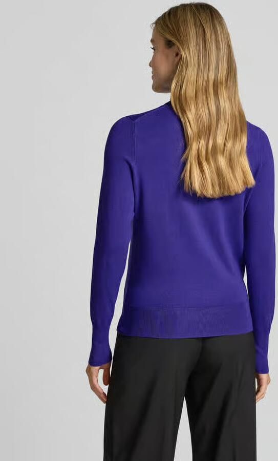 Christian Berg Woman Gebreide pullover met ribboorden
