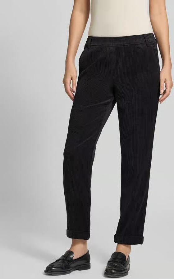 Christian Berg Woman Corduroy broek met elastische band - Foto 2