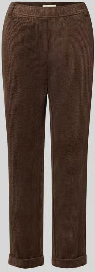 Christian Berg Woman Corduroy broek met elastische band