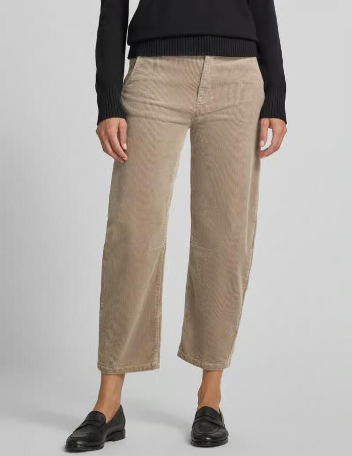 Christian Berg Woman Corduroy broek met Franse steekzakken - Foto 3