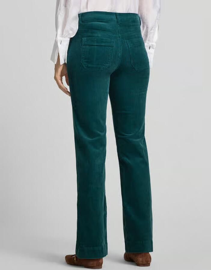 Christian Berg Woman Corduroy broek met opgestikte sierstrookzakken - Foto 2