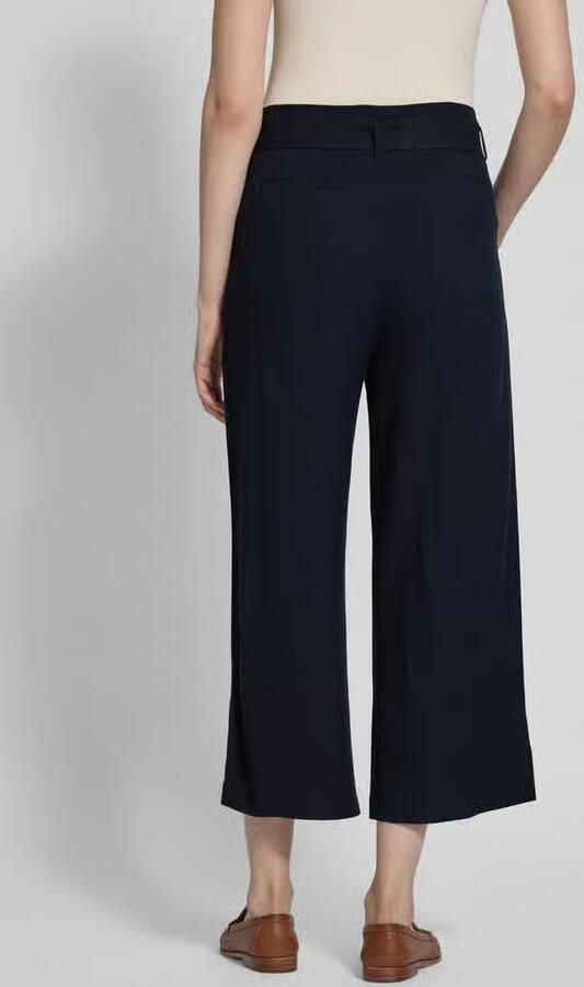 Christian Berg Woman Stoffen broek met verkorte pasvorm