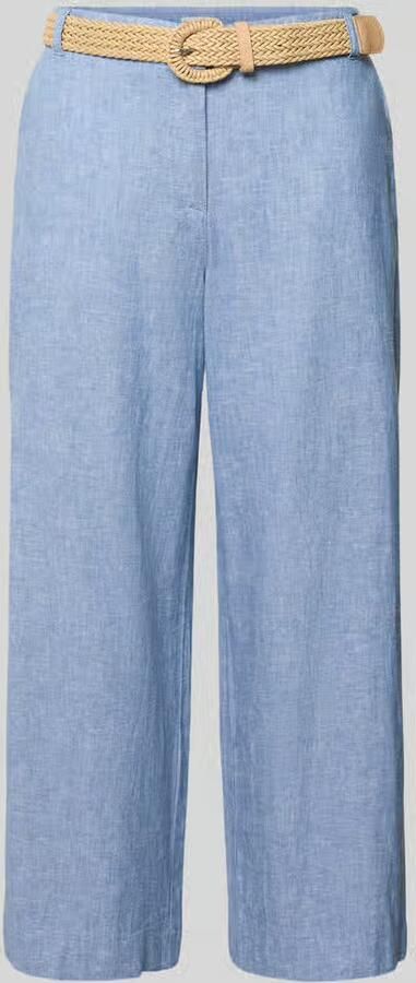 Christian Berg Woman Culotte van linnenmix met riem - Foto 2