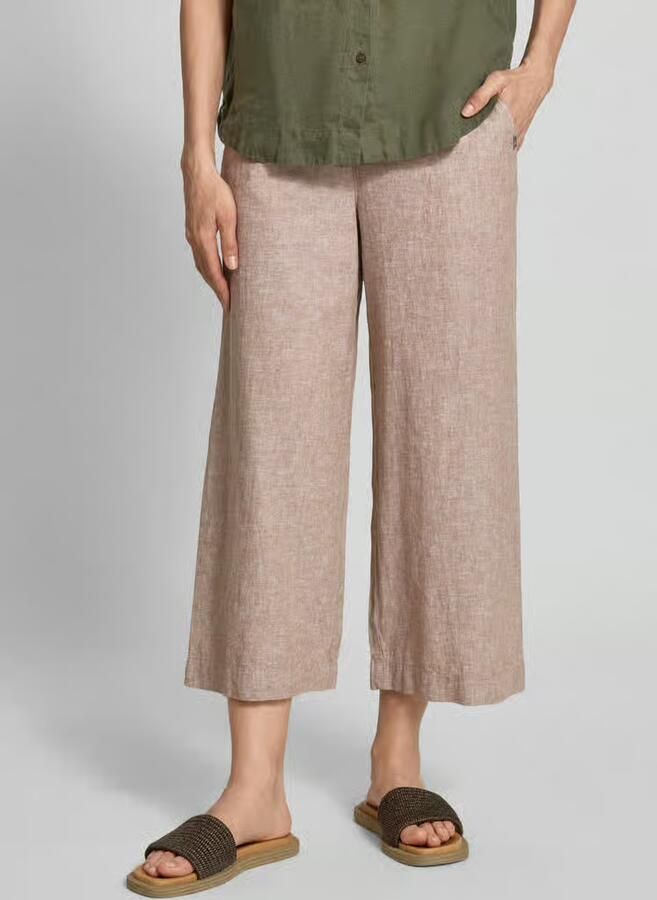 Christian Berg Woman Culotte van linnenmix met riem - Foto 2