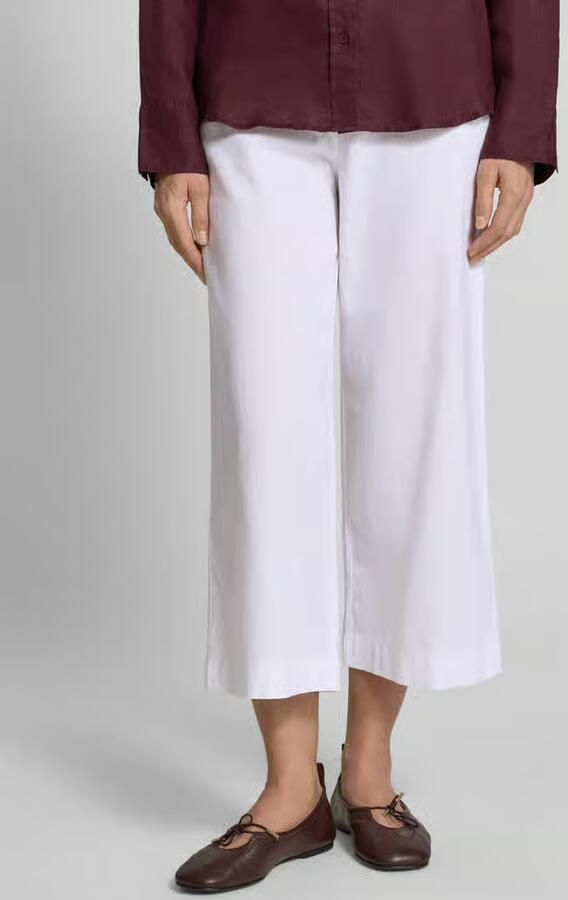 Christian Berg Woman Culotte van linnenmix met riem - Foto 2