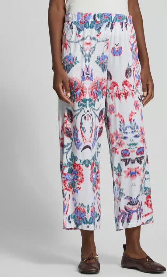 Christian Berg Woman Culotte van viscose met elastische band - Foto 3