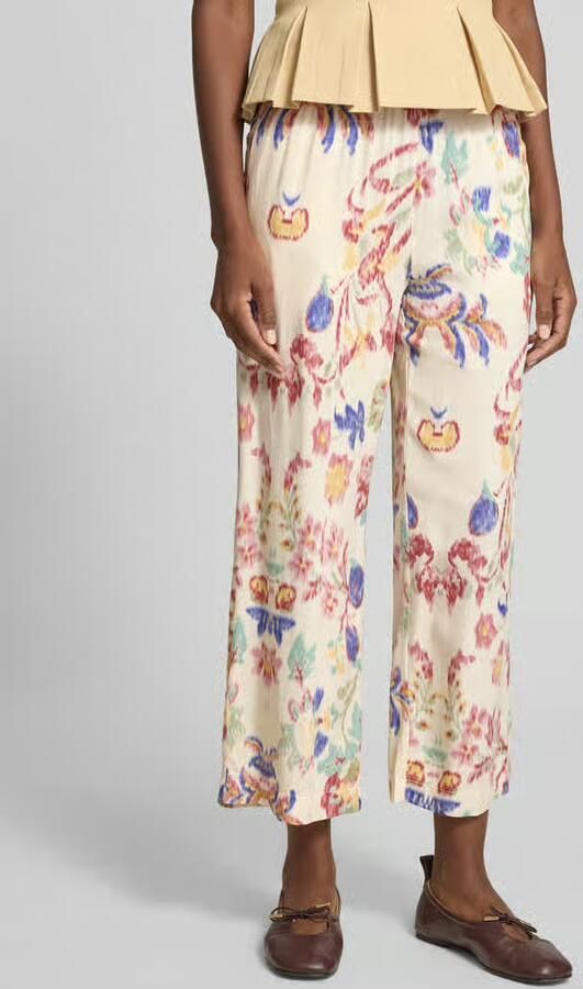 Christian Berg Woman Culotte van viscose met elastische band - Foto 3