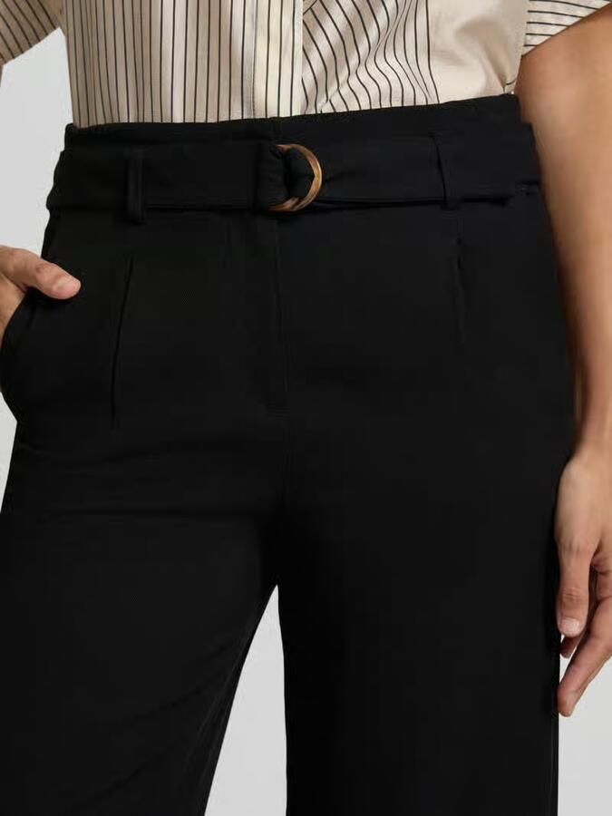 Christian Berg Woman Stoffen broek met verkorte pasvorm - Foto 2