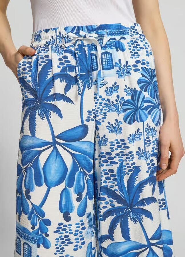 Christian Berg Woman Culotte van viscosemix met elastische band