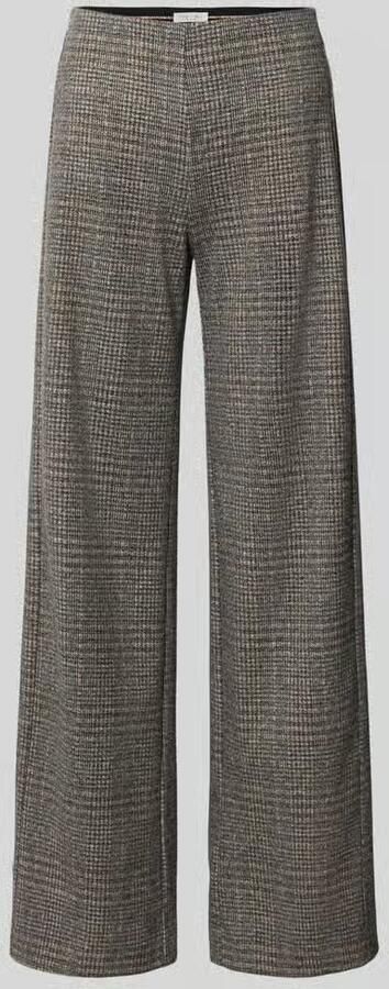 Christian Berg Woman Flared cut broek met elastische tailleband