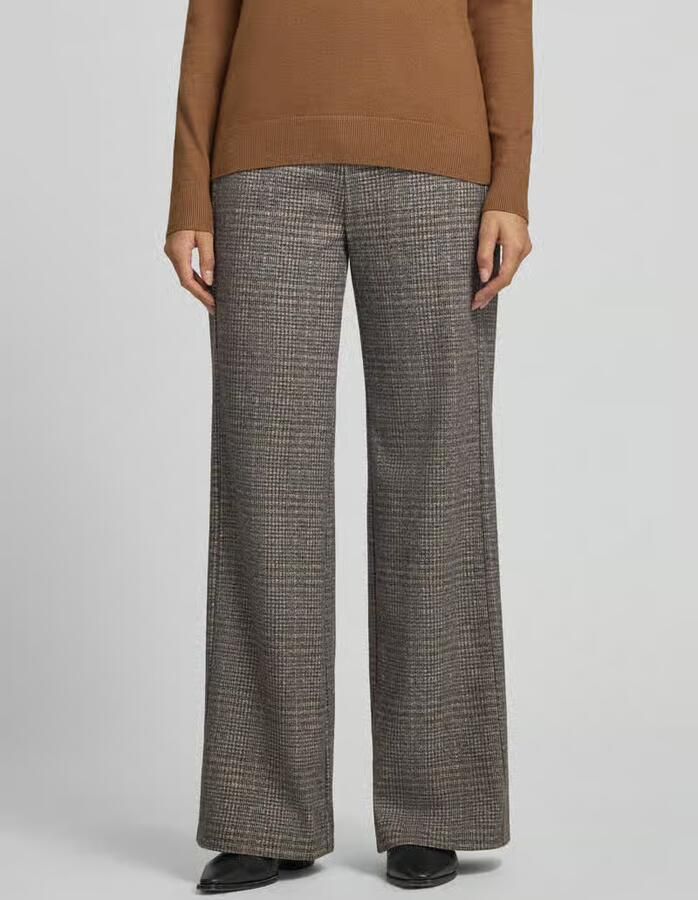 Christian Berg Woman Flared cut broek met elastische tailleband - Foto 2