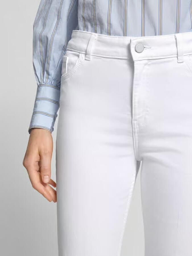 Christian Berg Woman Flared cut jeans met steekzakken