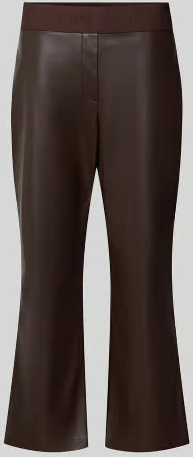 Christian Berg Woman Flared fit broek in -look