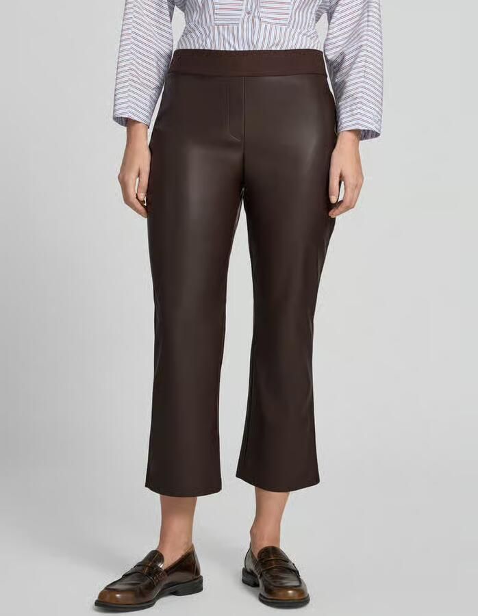 Christian Berg Woman Flared fit broek in -look - Foto 3