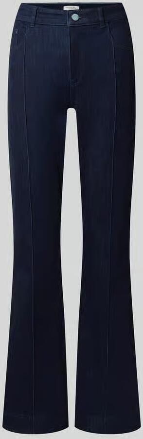 Christian Berg Woman flared fit jeans van katoenmix