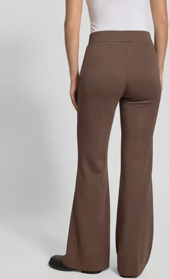 Christian Berg Woman Flared fit stoffen broek van viscosemix