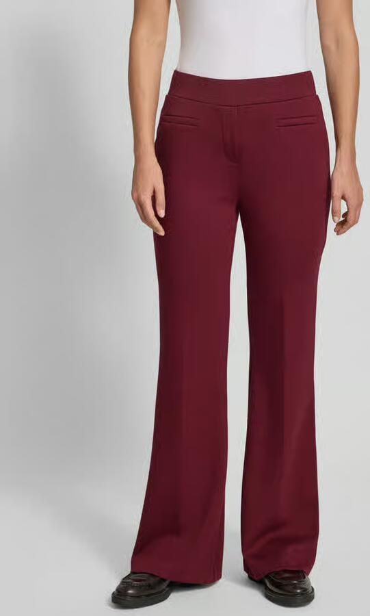 Christian Berg Woman Flared fit stoffen broek van viscosemix - Foto 2