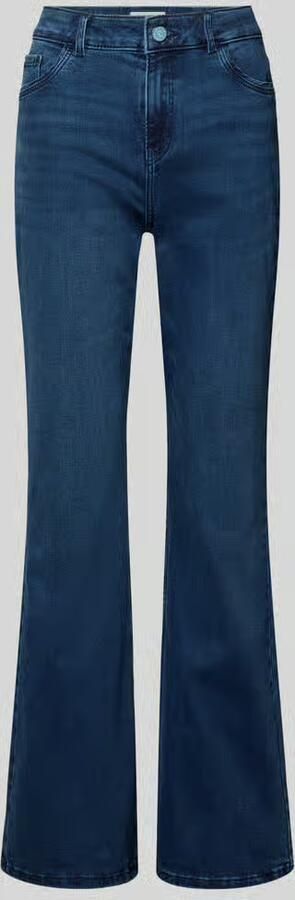 Christian Berg Woman Flared jeans met knoopsluiting