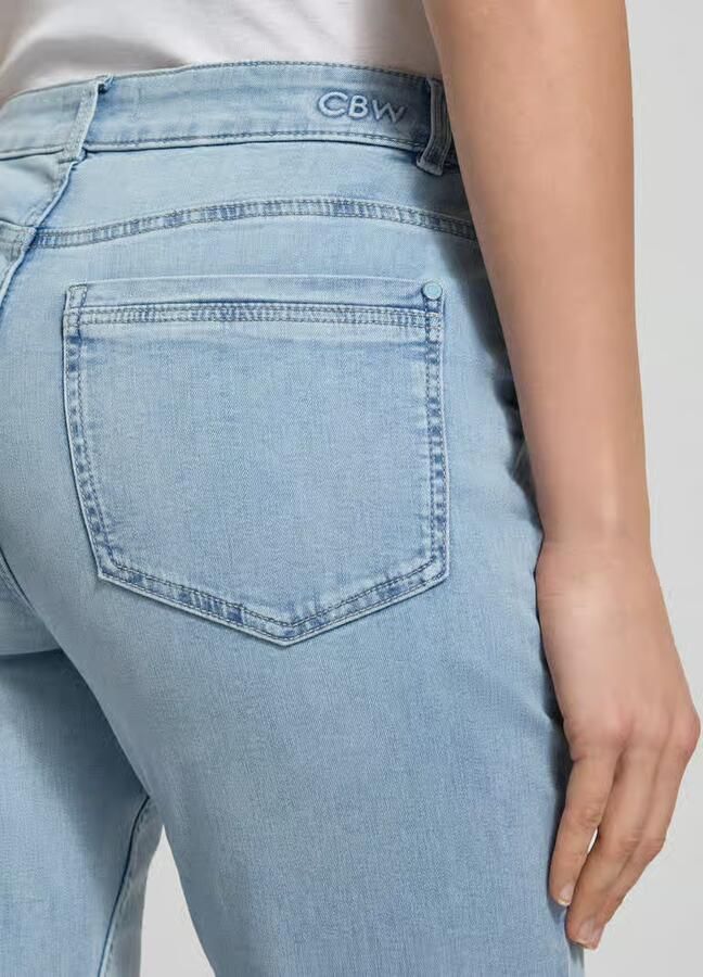 Christian Berg Woman Flared jeans met knoopsluiting - Foto 2