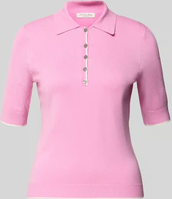 Christian Berg Woman Gebreid shirt van viscosemix - Foto 2