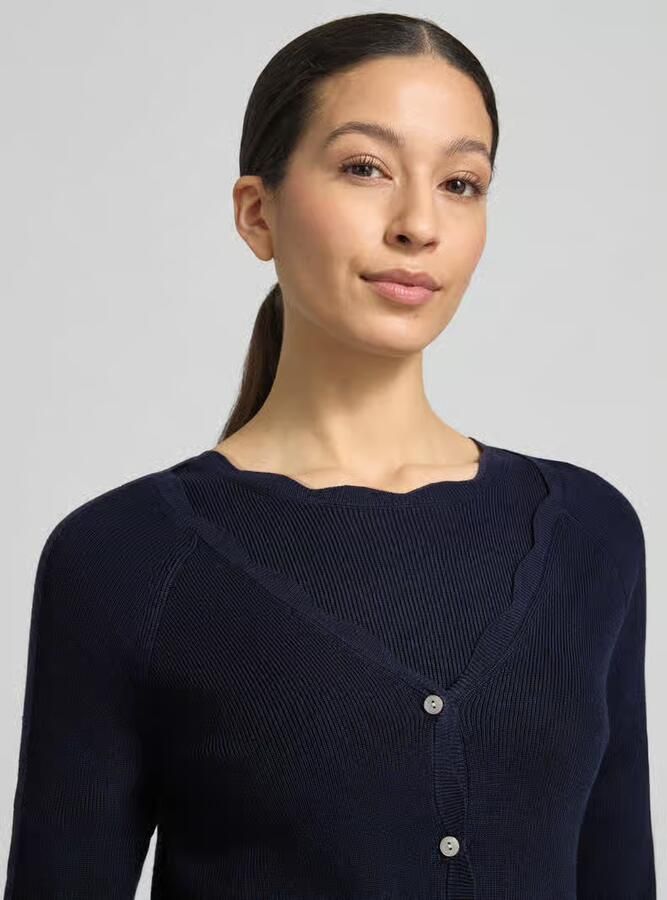 Christian Berg Woman Gebreide cardigan van viscosemix - Foto 2
