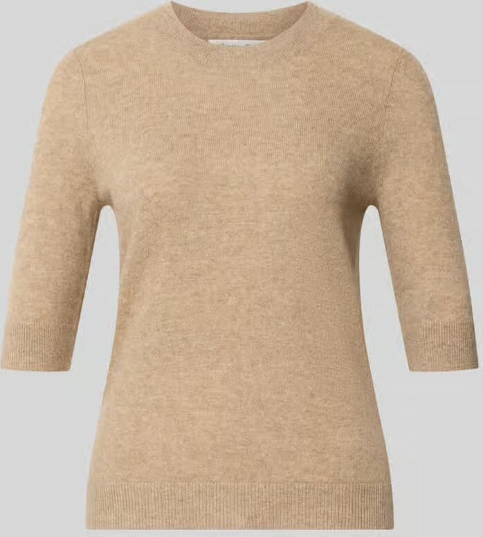 Christian Berg Woman Gebreide pullover met 1 2-mouwen en ronde hals