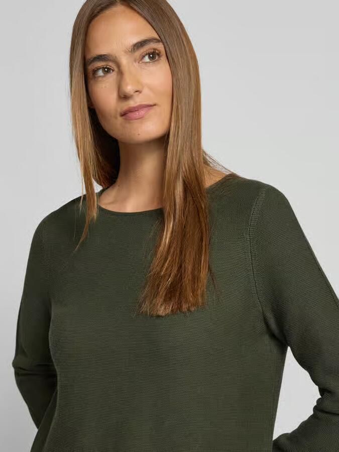 Christian Berg Woman Gebreide pullover met ribboorden - Foto 2