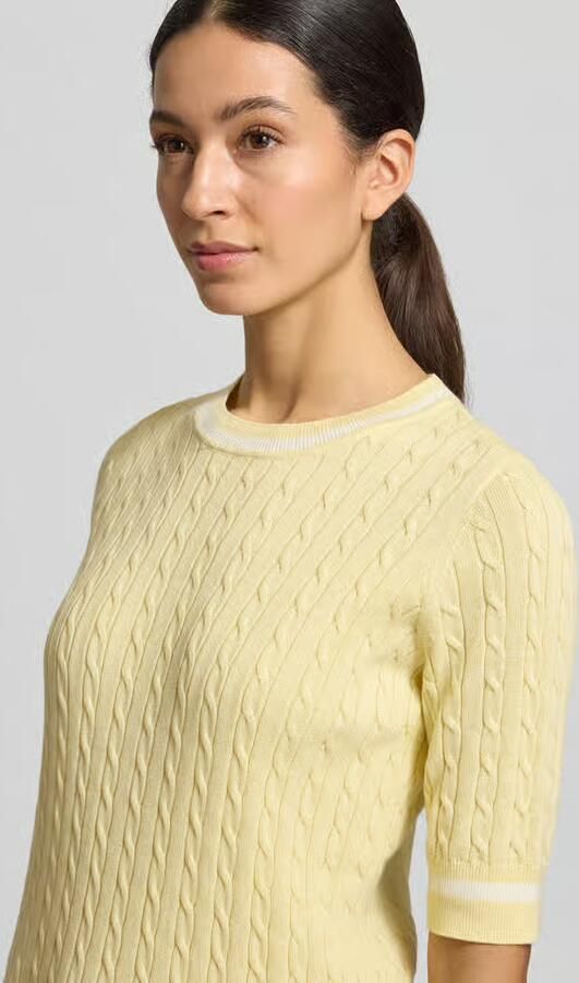 Christian Berg Woman Gebreide pullover met ribboorden