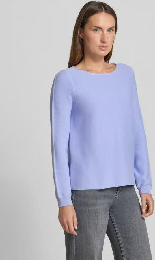 Christian Berg Woman Gebreide pullover met ribboorden - Foto 2