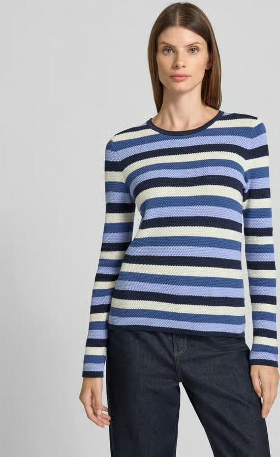 Christian Berg Woman Gebreide pullover met ronde hals - Foto 2
