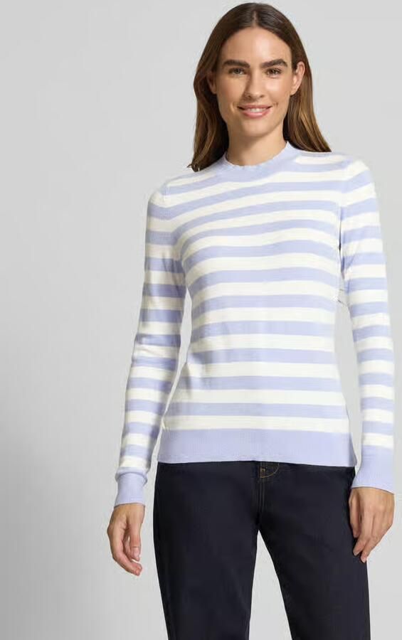 Christian Berg Woman Gebreide pullover met ronde hals - Foto 2
