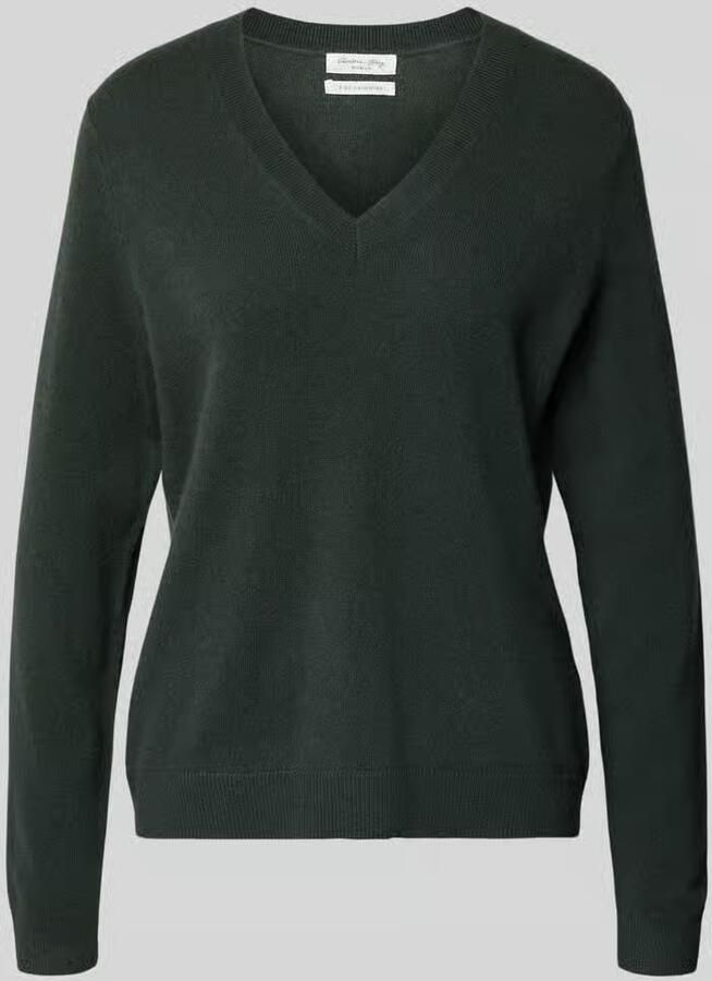 Christian Berg Woman Gebreide pullover met V-hals - Foto 2