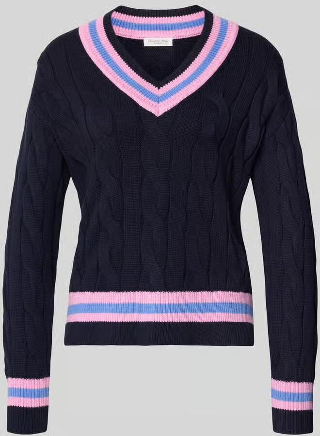 Christian Berg Woman gebreide pullover met V-hals - Foto 2