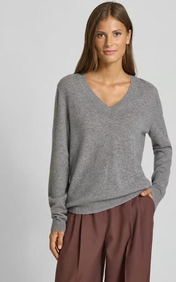 Christian Berg Woman Gebreide pullover met V-hals - Foto 2